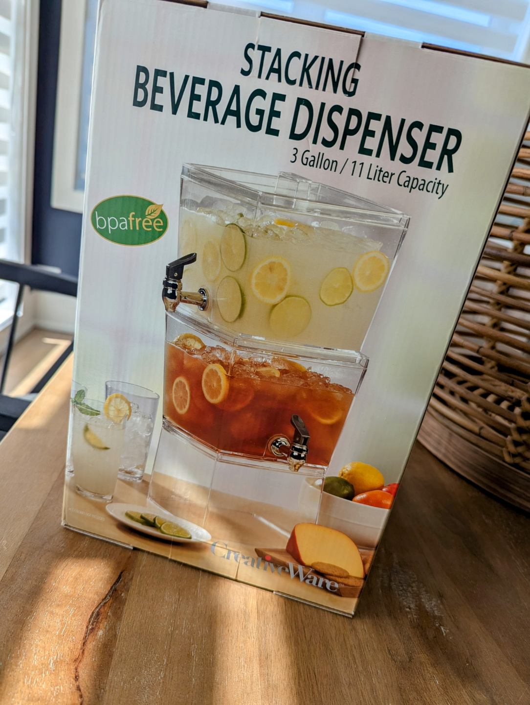 Never Used! Stacking Beverage Dispenser