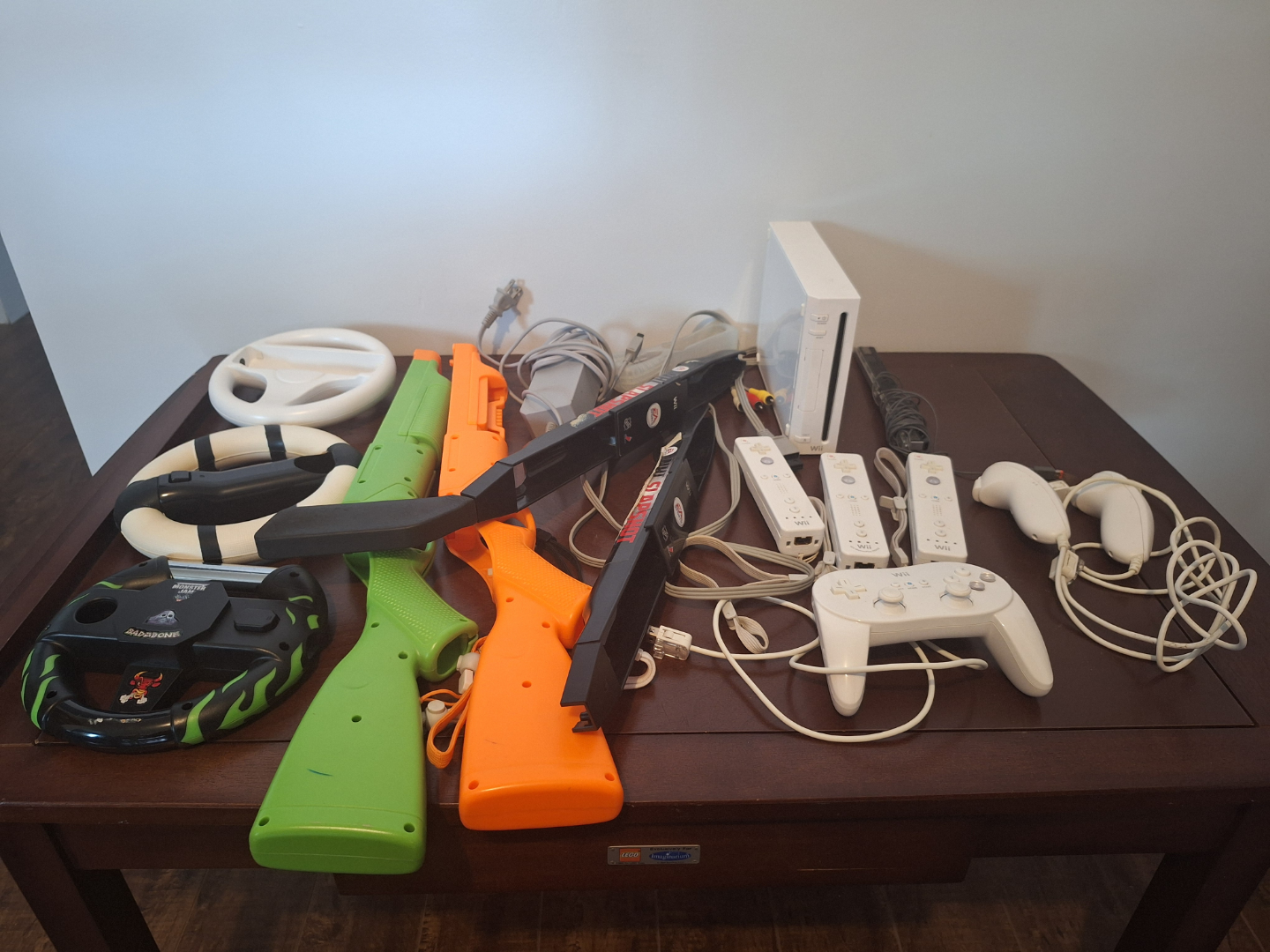 Wii Bundle - Console, Games, Wii fit and Accessories - photo 2