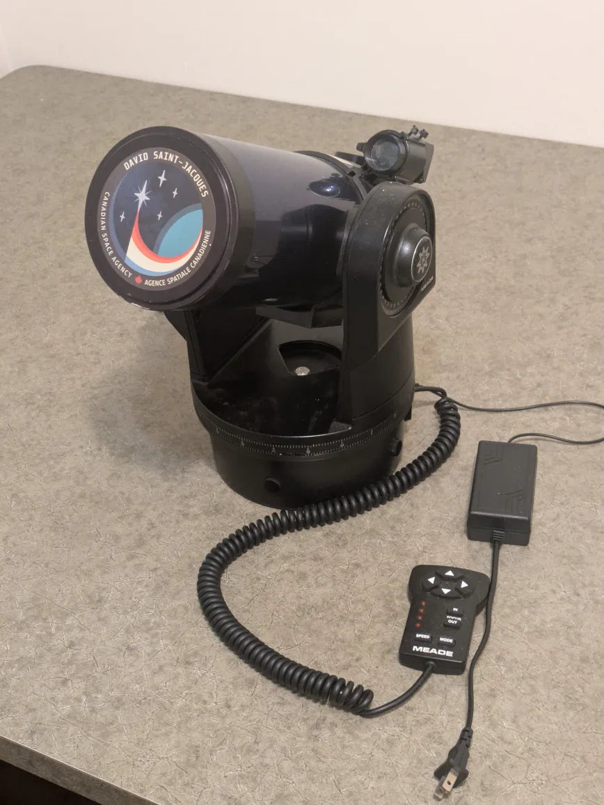Meade Telescope with Controller and Power Supply image indicator(2)