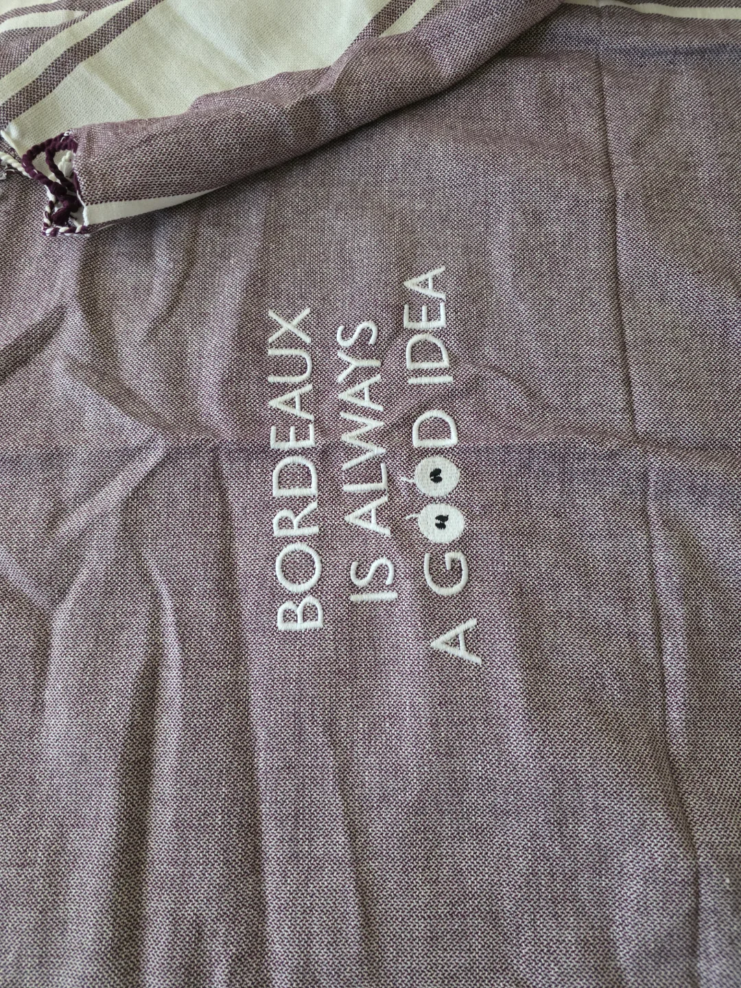 NEW Caudalie Beach Towel / Cotton Fouta image indicator(3)