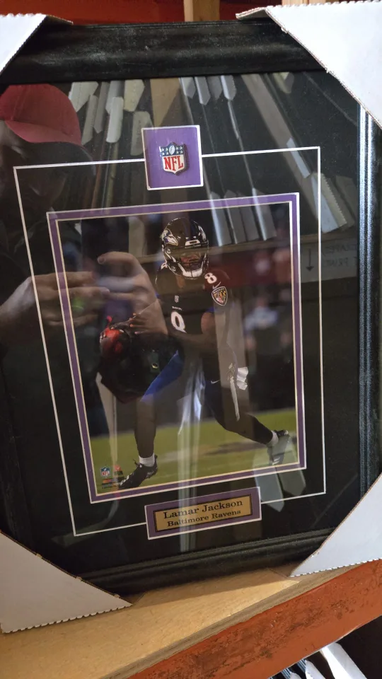 Baltimore Ravens lamar jackson framed 8x10 thumbnail