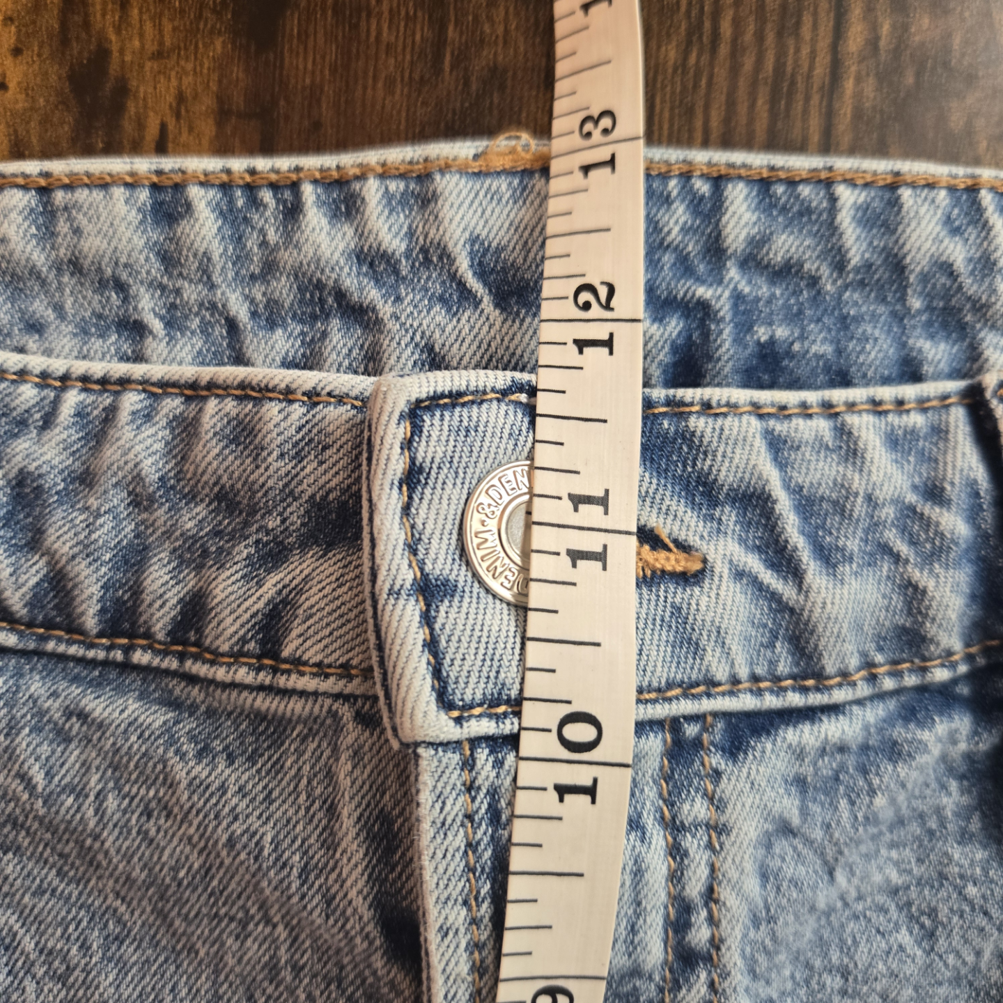H&M Women's Light Wash Wide Leg Crop Jeans - photo 4