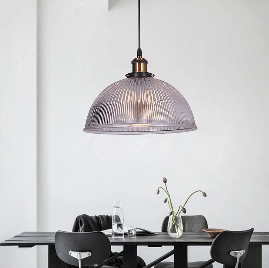 Glass Hanging Pendant Light Fixture thumbnail