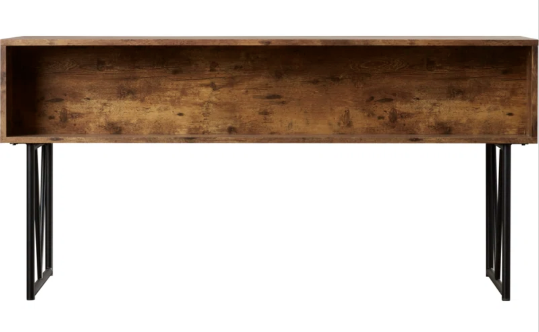 Large Wooden Desk with Drawers - photo 4
