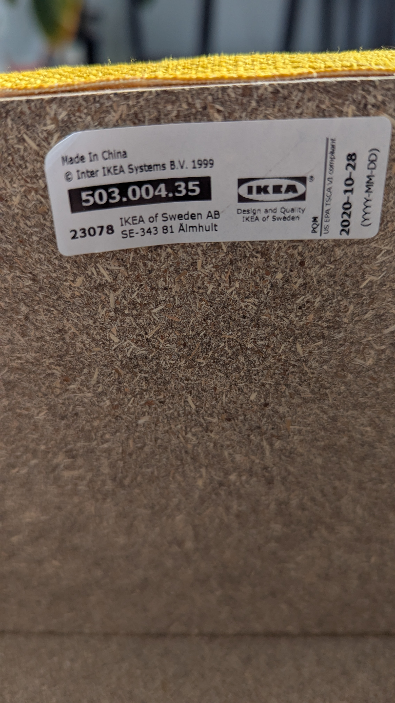 Structube Armchair and IKEA Footrest - photo 4