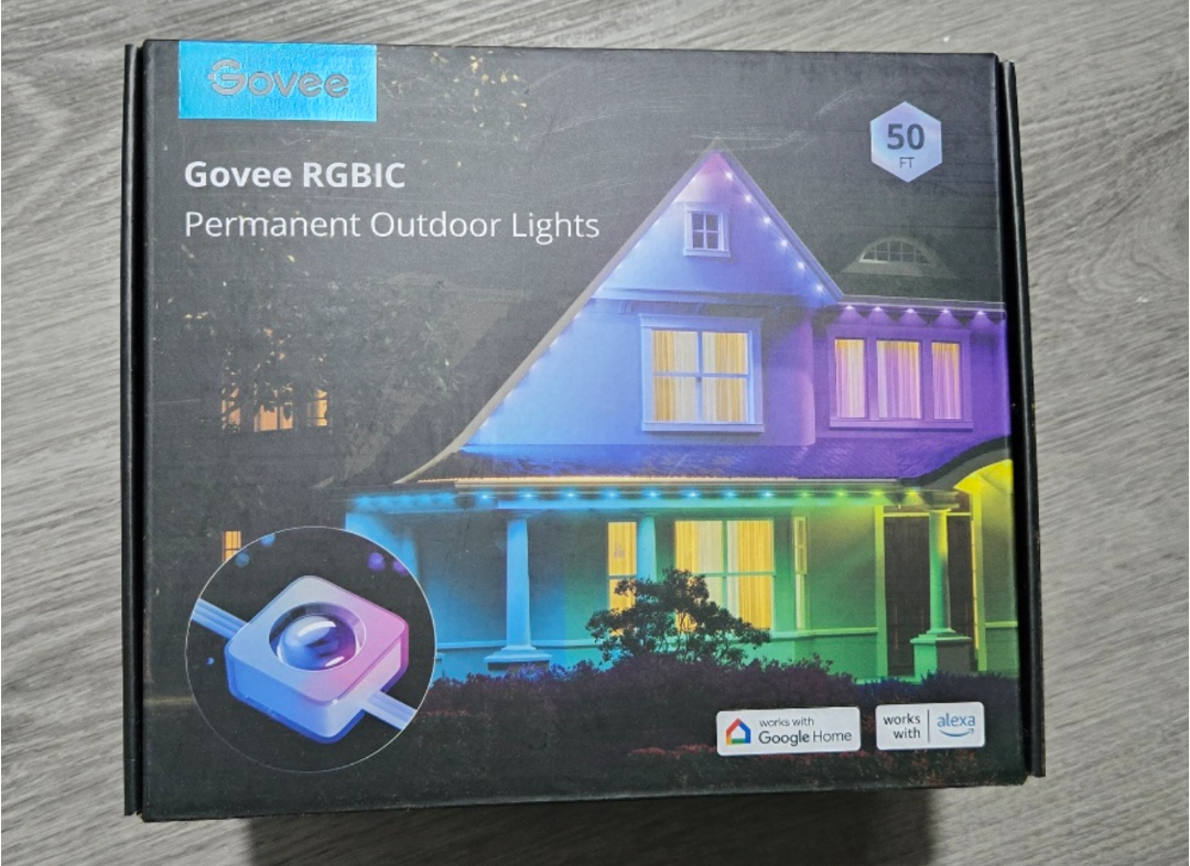 Govee RGBIC Permanent Outdoor Lights - 50ft