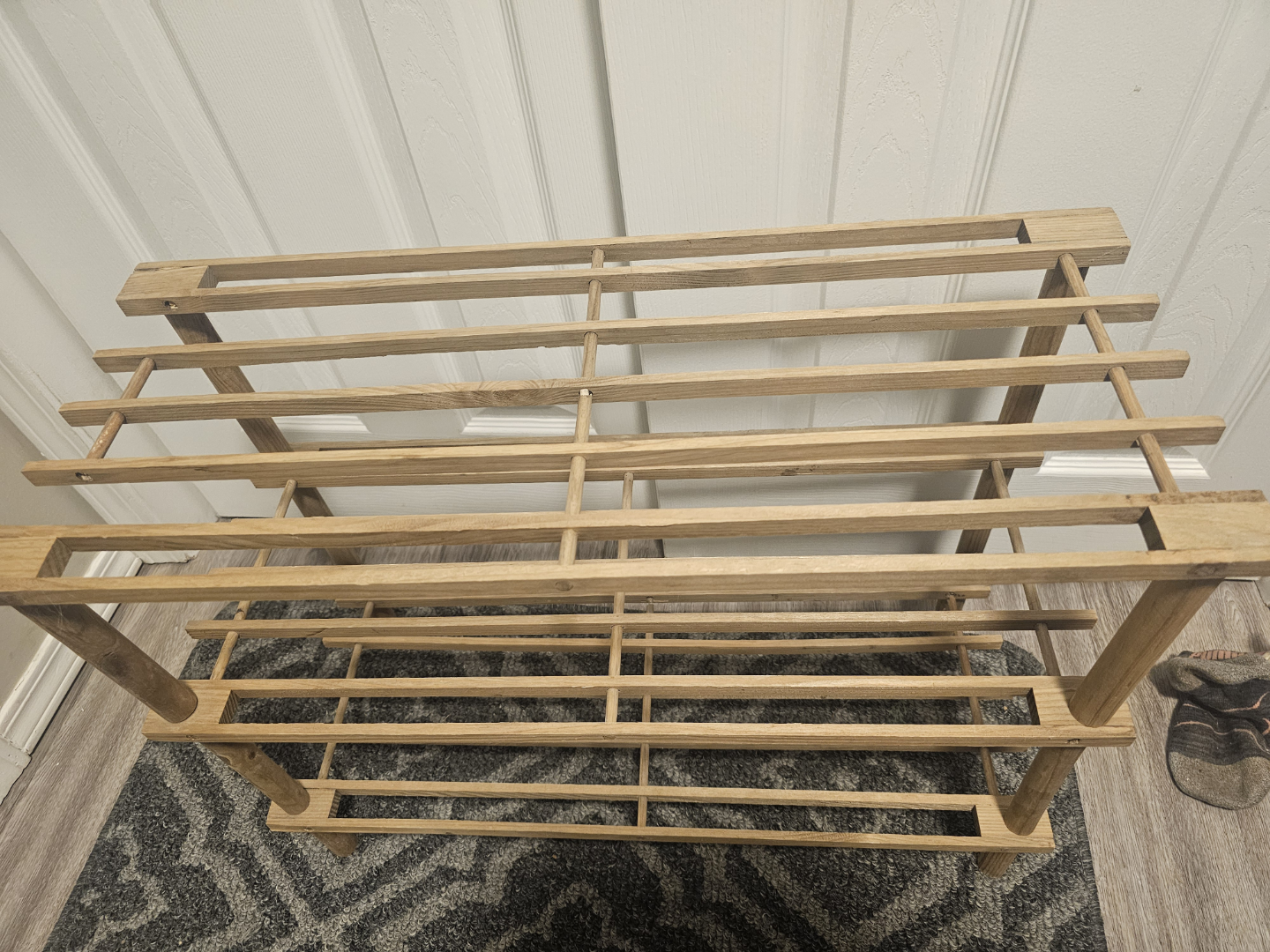 Three-Tier Wooden Shoe Rack - photo 2