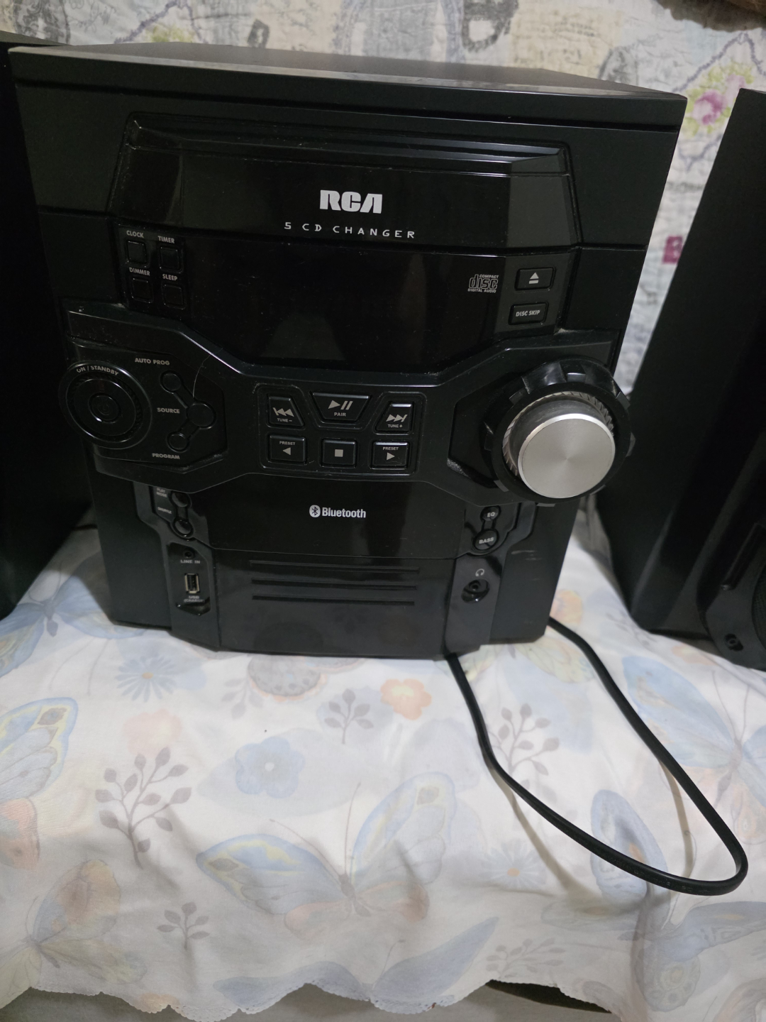 RCA 5 CD Changer Stereo System with Speakers - photo 2