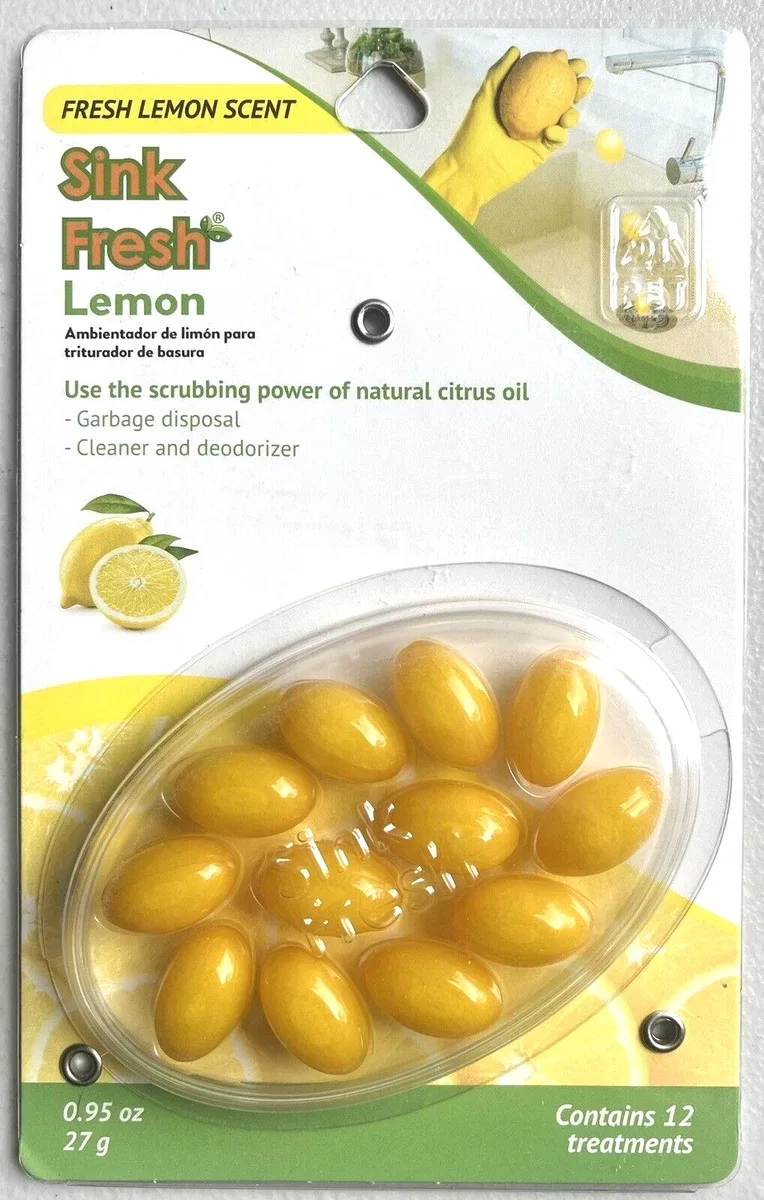 Sink Fresh Lemon Garbage Disposal Cleaner 9ct image indicator(3)