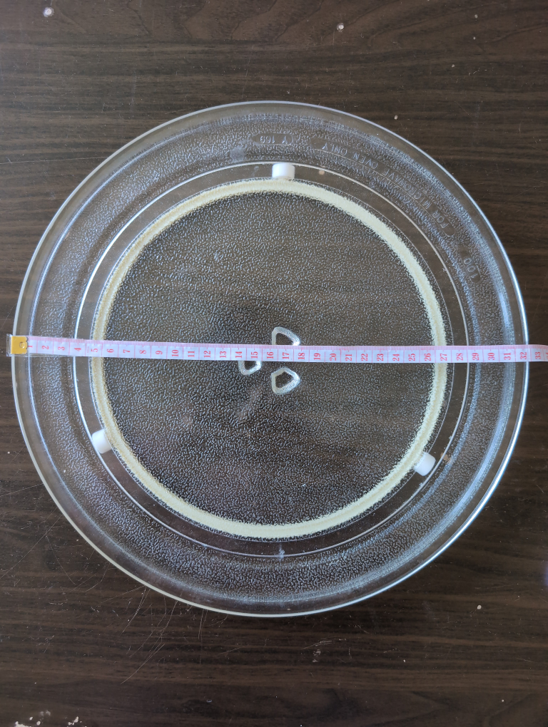 Microwave Glass Turntable Plate & Roller Ring - photo 3