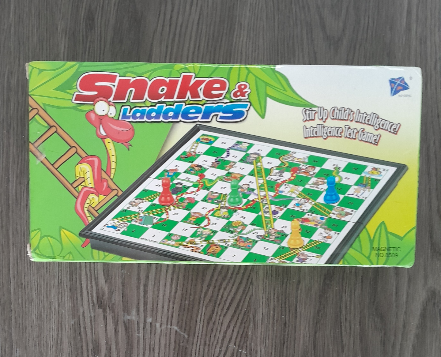 Magnetic Snake & Ladders Board Game