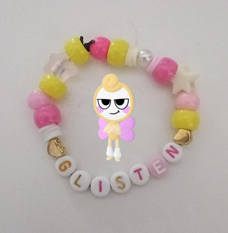 Custom GLISTEN Beaded Bracelet