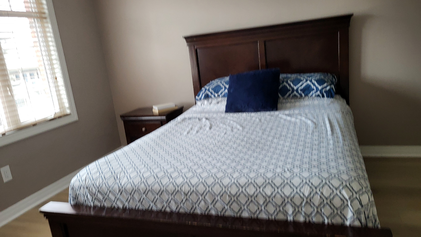 Queen Size Bedroom Set - Dark Brown Wood - photo 5