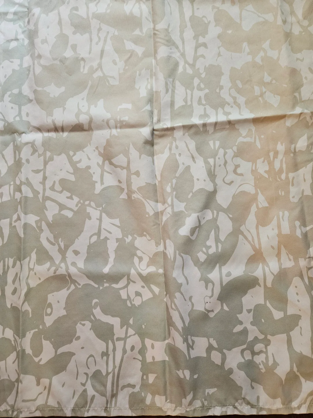 #freecycle Light Beige Abstract Pattern Shower Curtain image indicator(3)