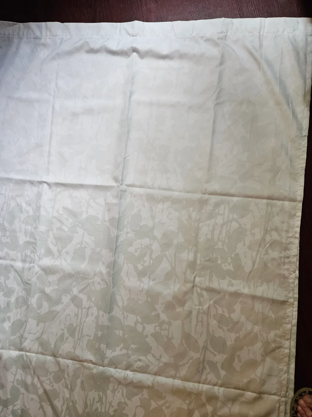 #freecycle Light Beige Abstract Pattern Shower Curtain image indicator(4)