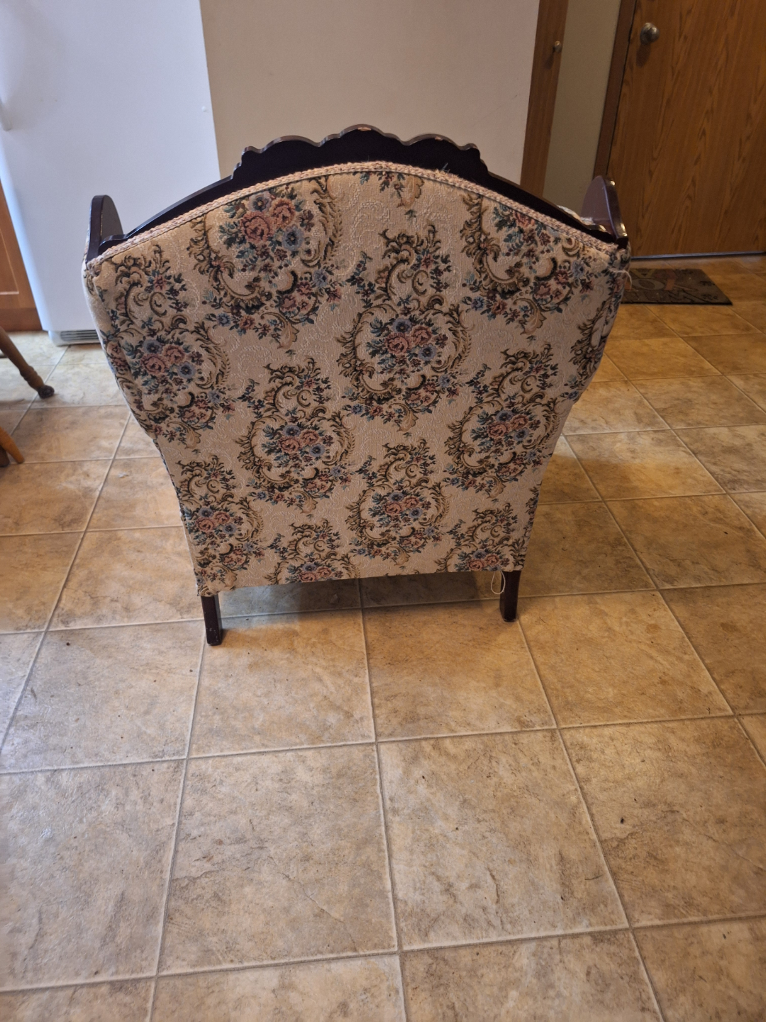 Vintage Floral Armchair - photo 3