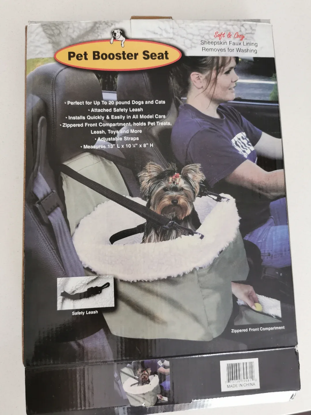 Pet Booster Seat for Small Dogs & Cats thumbnail