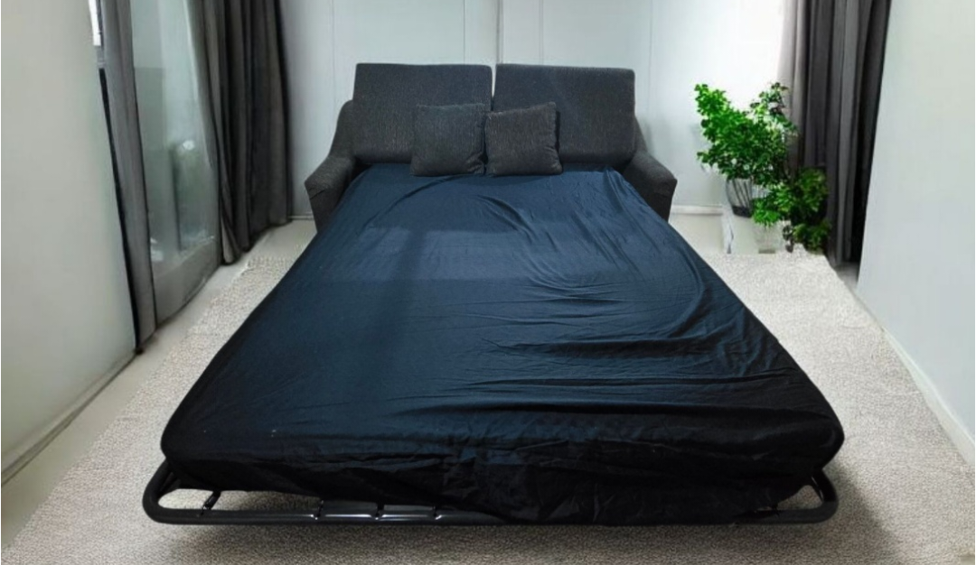 Dark Grey Sofa Bed - photo 2