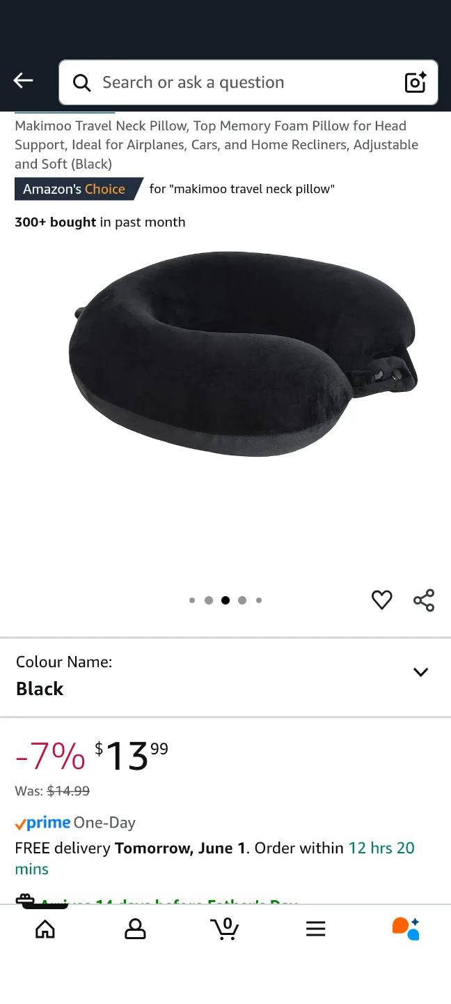 Makimoo Travel Neck Pillow image indicator(3)