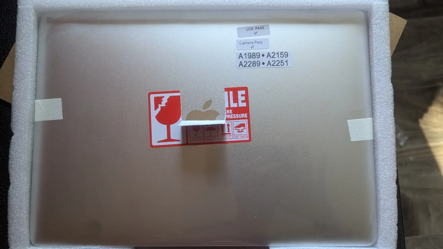 12" Apple MacBook Pro Retina Display Assembly A1989 A2159 thumbnail