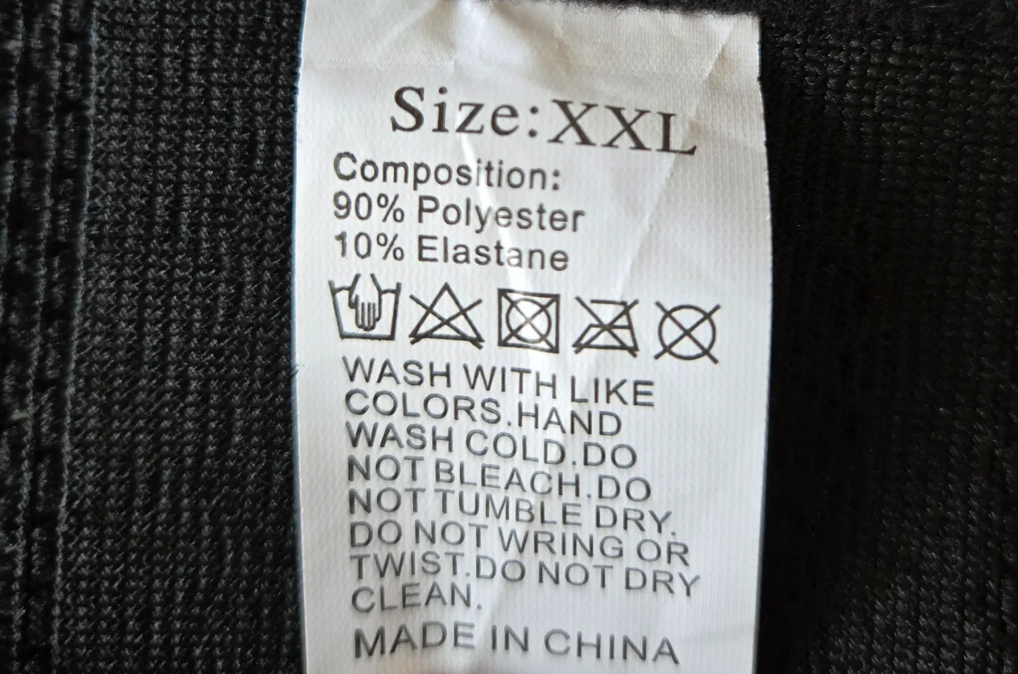 Women's Black Waist Cincher XXL image indicator(2)