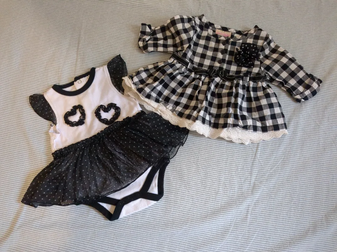 Genuine Baby & Baby Essentials 6m Girl's Outfit Bundle thumbnail