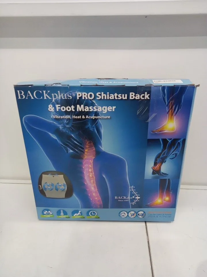 Backplus Pro Shiastu Back Massager with Heat Function image indicator(2)