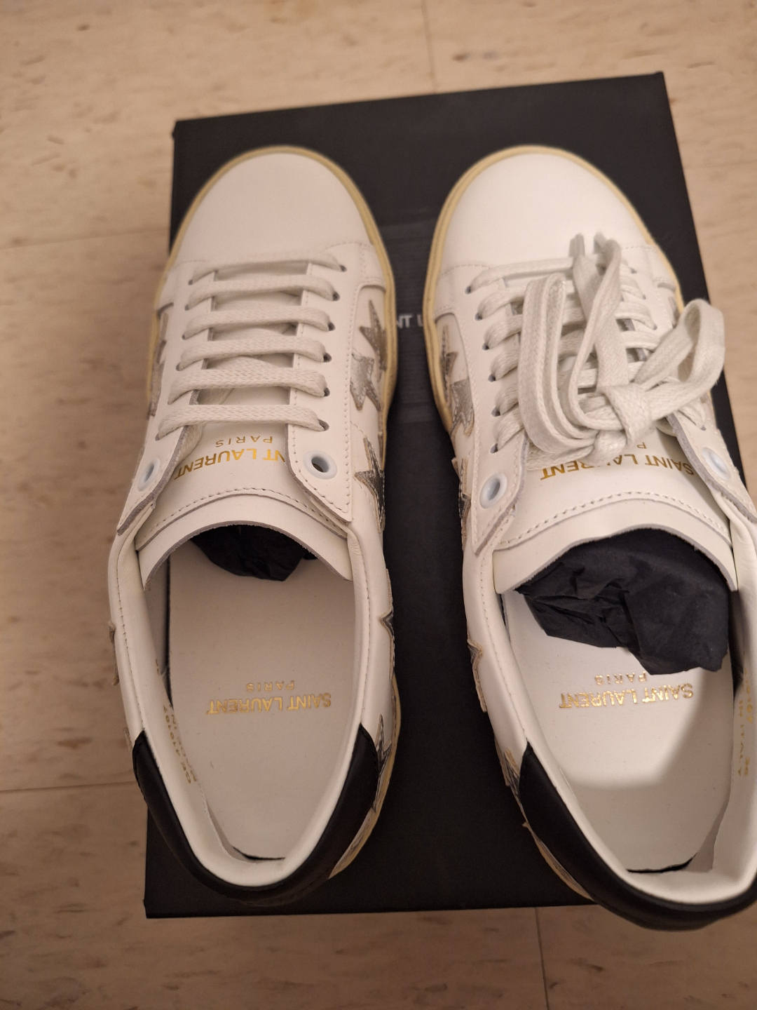 Saint Laurent Paris Court Classic SL/06 Sneakers - Size 36 - photo 4