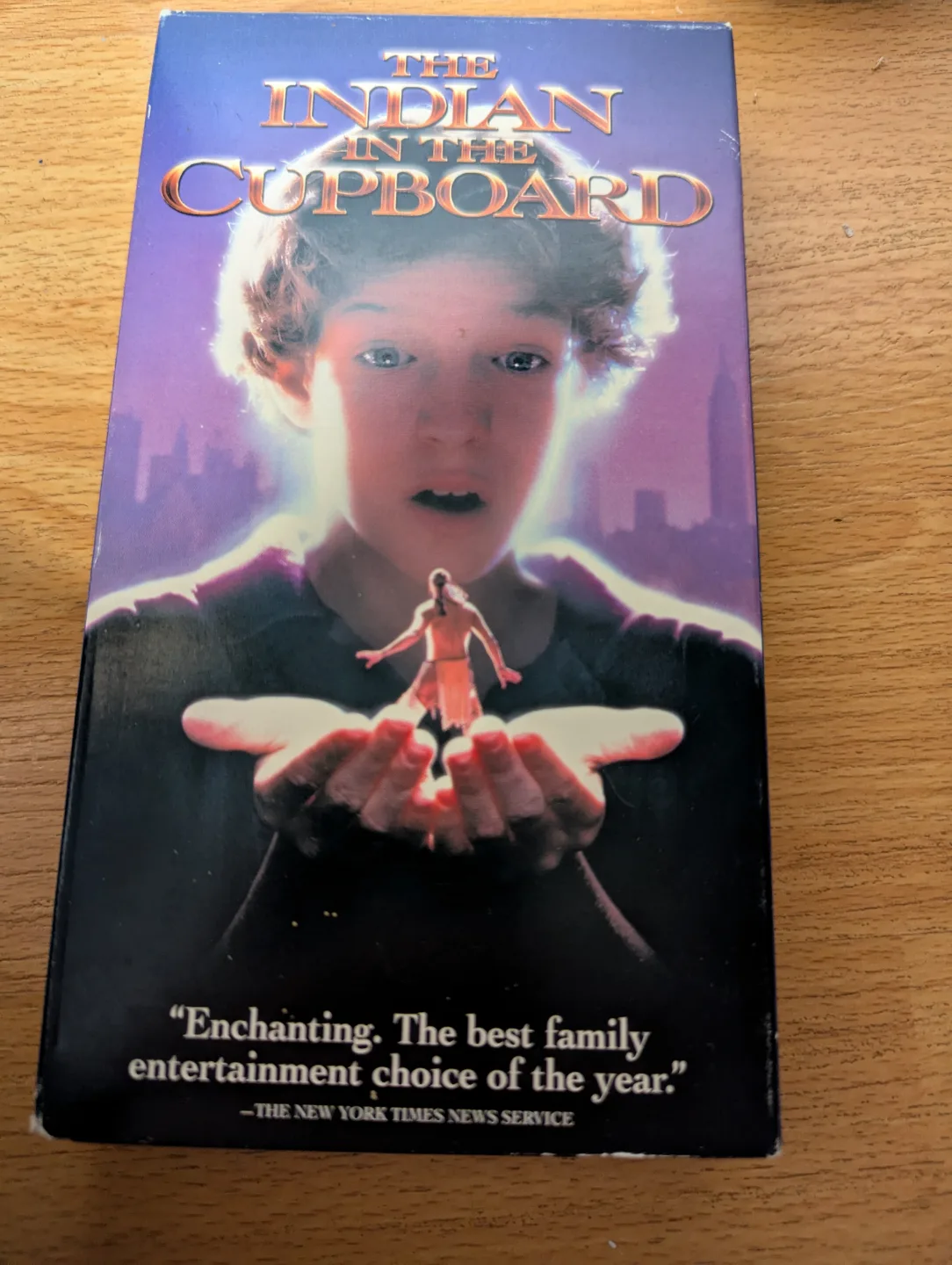 The Indian in the Cupboard VHS thumbnail