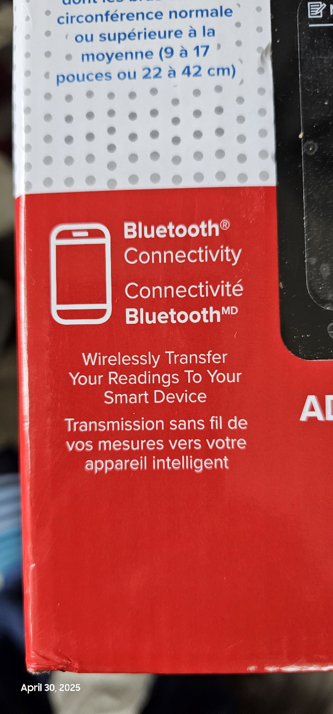 Omron BP7455CAN Bluetooth Blood Pressure Monitor - photo 4