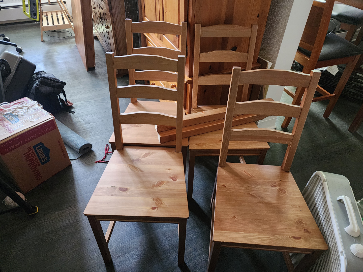 IKEA Jokkmokk Dining Table and 4 Chairs - photo 4