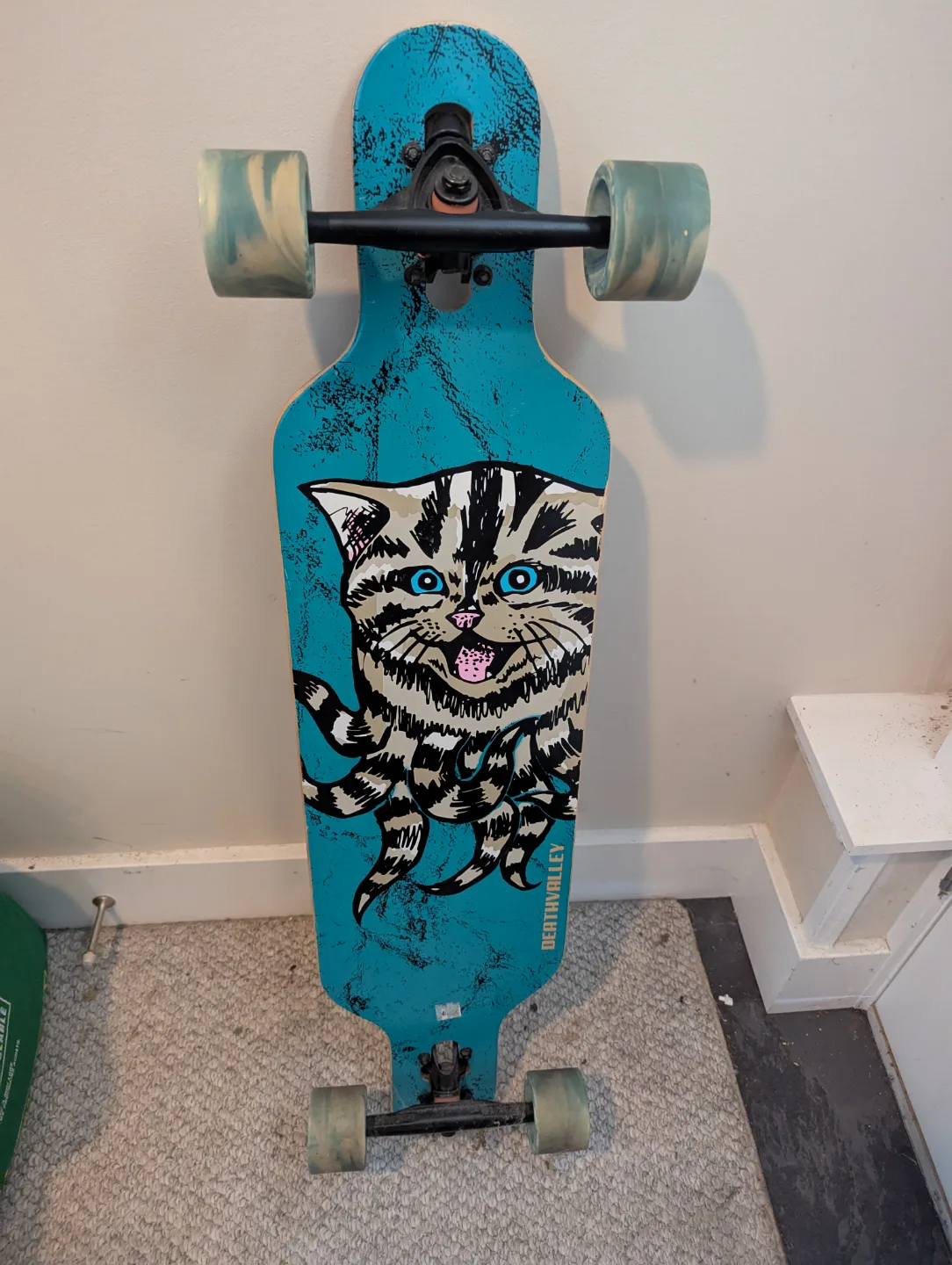 Used Deathvalley Longboard Skateboard thumbnail