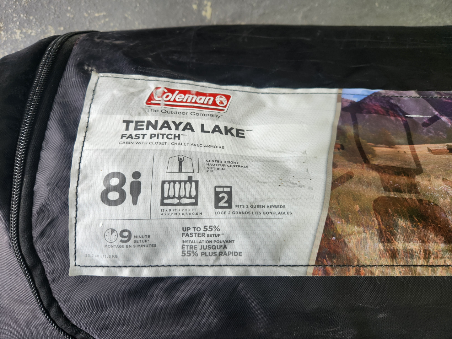 Coleman Tenaya Lake Fast Pitch Cabin Tent