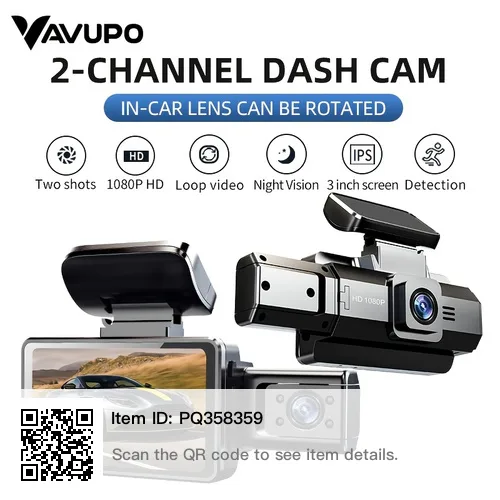 2-Channel Dash Cam with 32 gb, pick  Scarborough or oshawa thumbnail