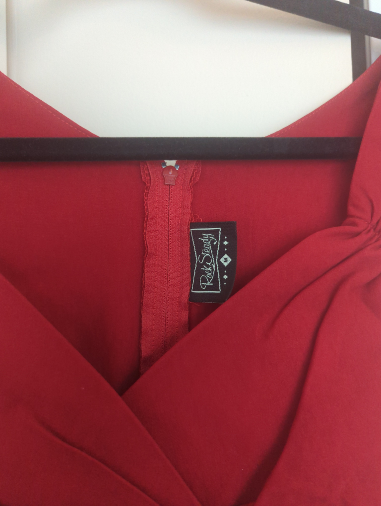 Rock Steady Cherry Red Pencil Dress - photo 2
