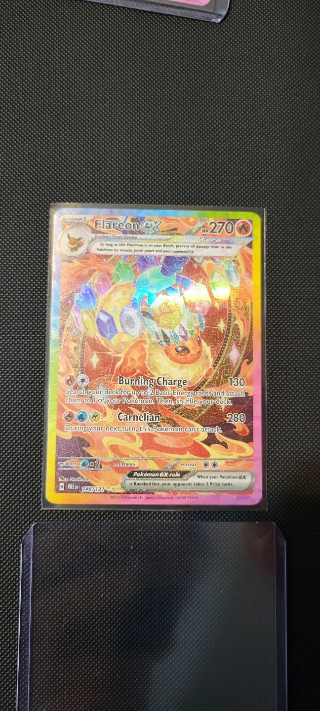 Prismatic Evolutions-  Flareon, Sylveon , Vaporeon image indicator(5)