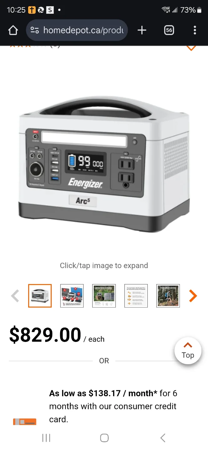 Energizer Arc 5 Portable Power Station image indicator(4)