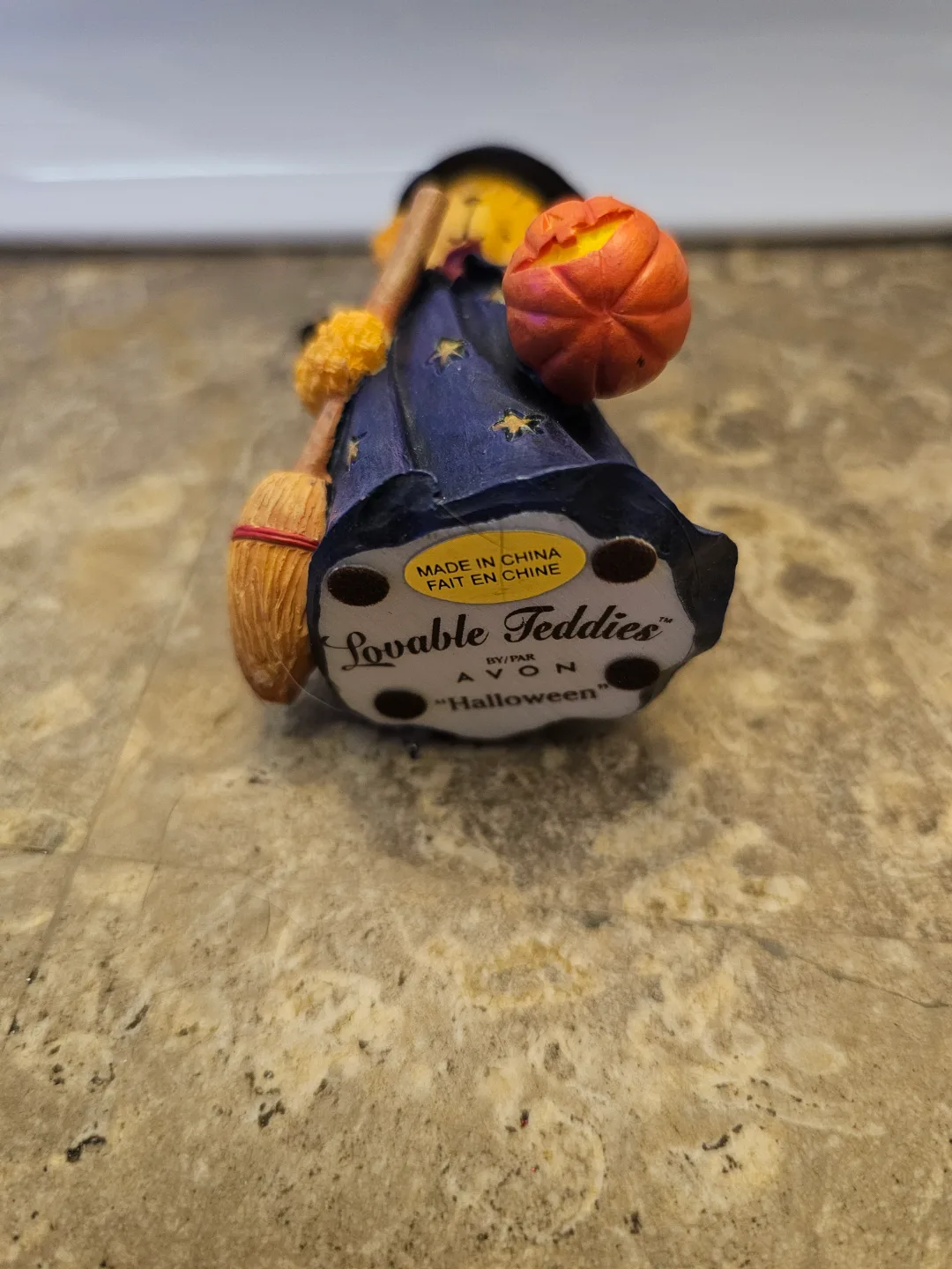 Avon Lovable Teddies Halloween Special Occasion Bear Figurine image indicator(2)