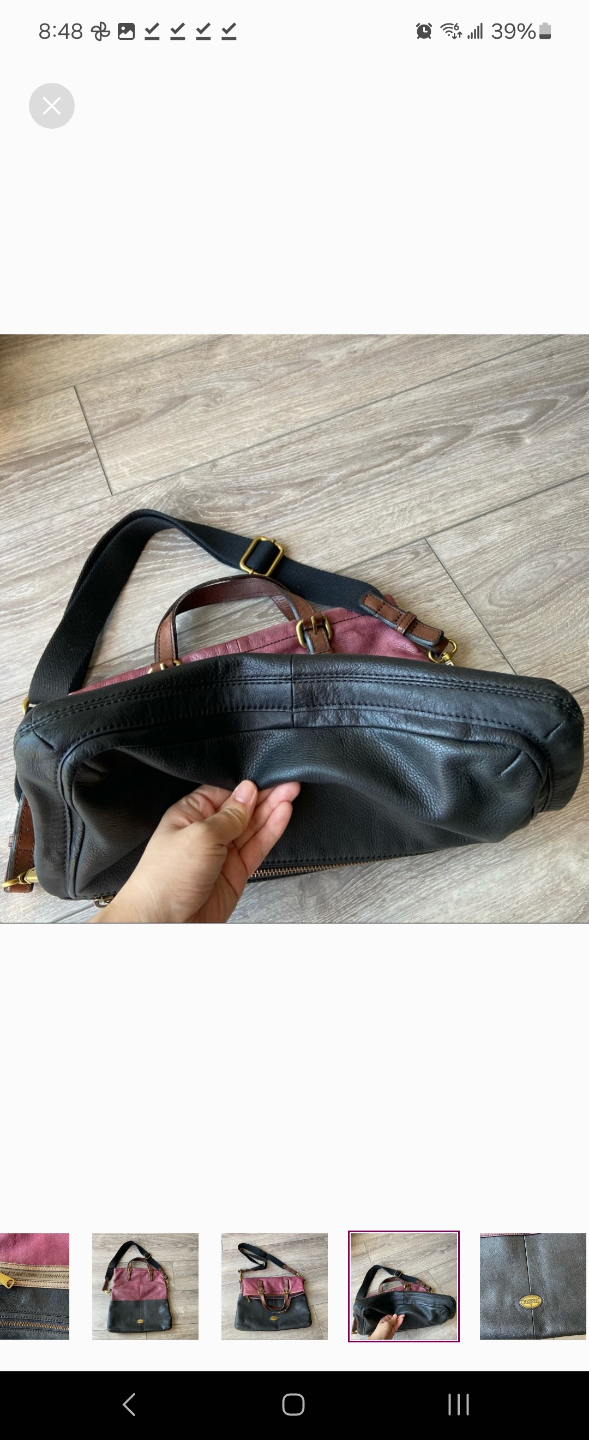 Fossil Explorer Leather Crossbody Bag - photo 3