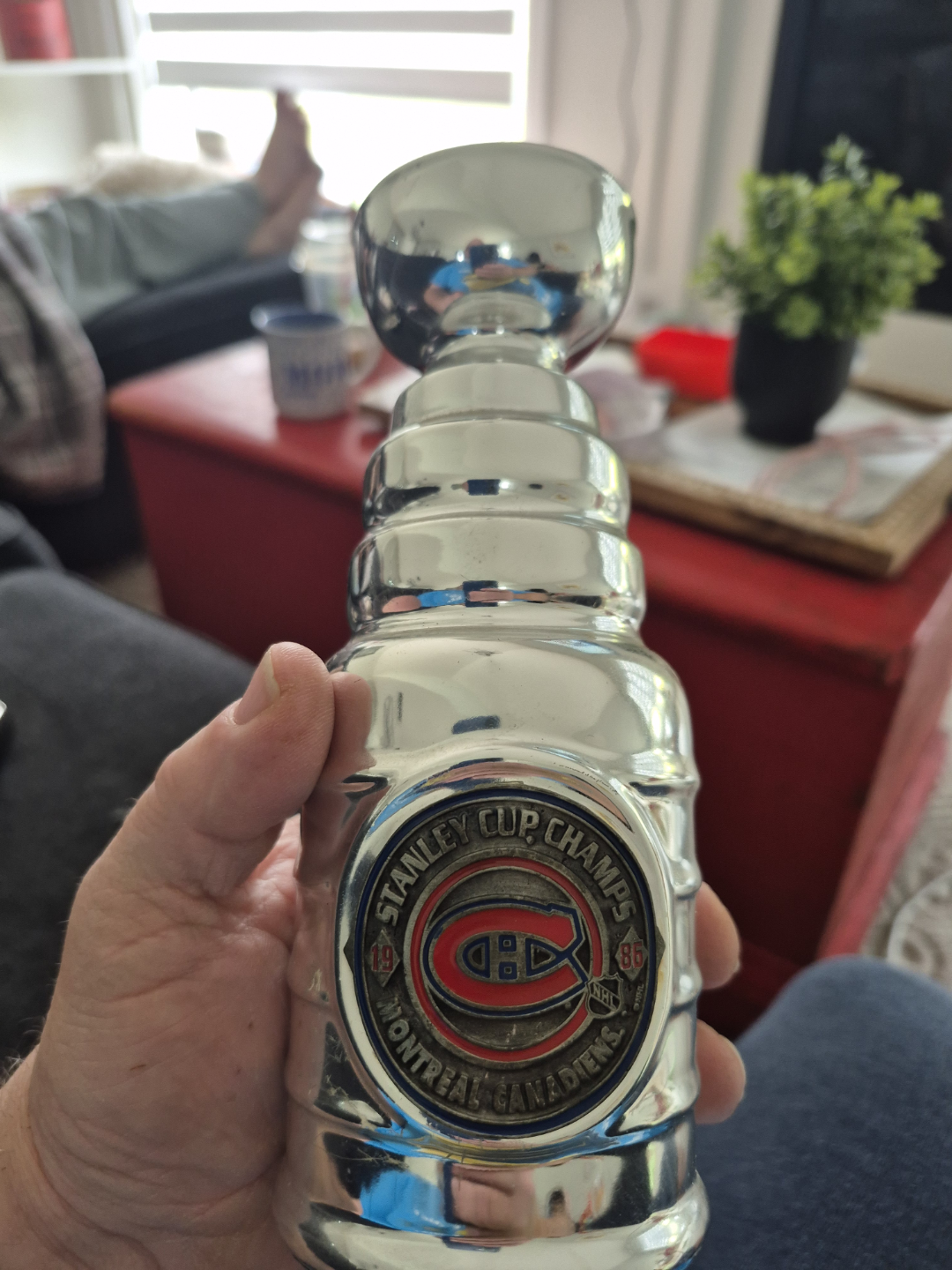 1986 Montreal Canadiens Stanley Cup Championship Trophy Replica
