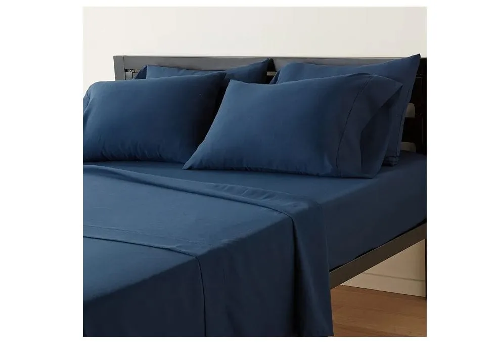 4-Piece Queen Sheet Set - Black image indicator(2)