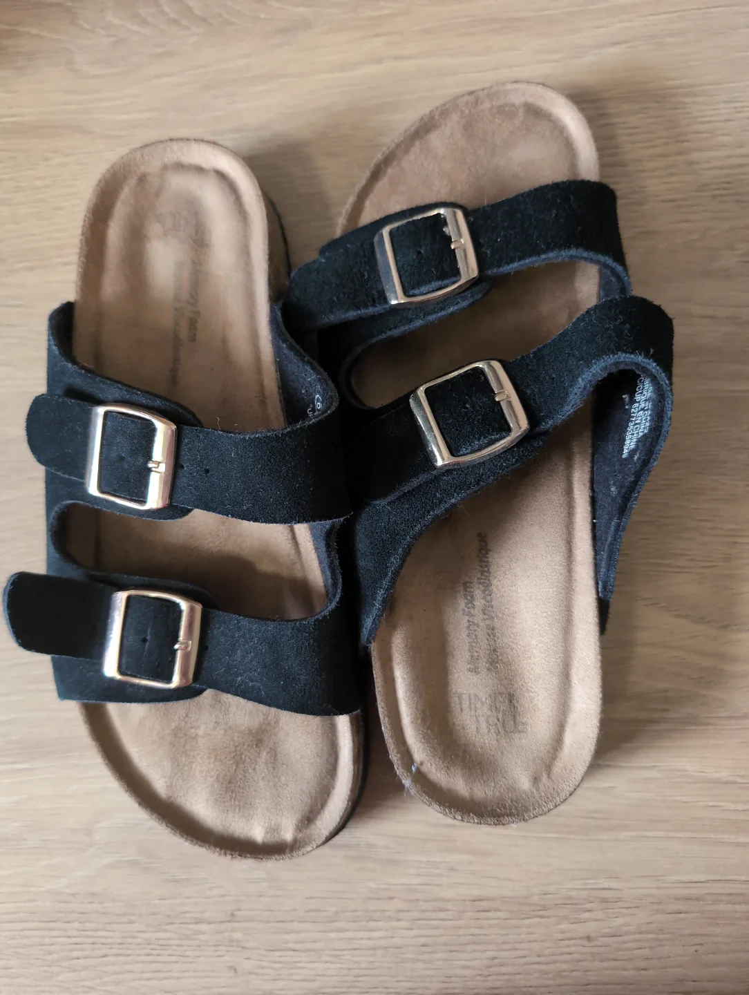 Birkenstock dupe-  Women's Cork Sandals - Size 8 thumbnail