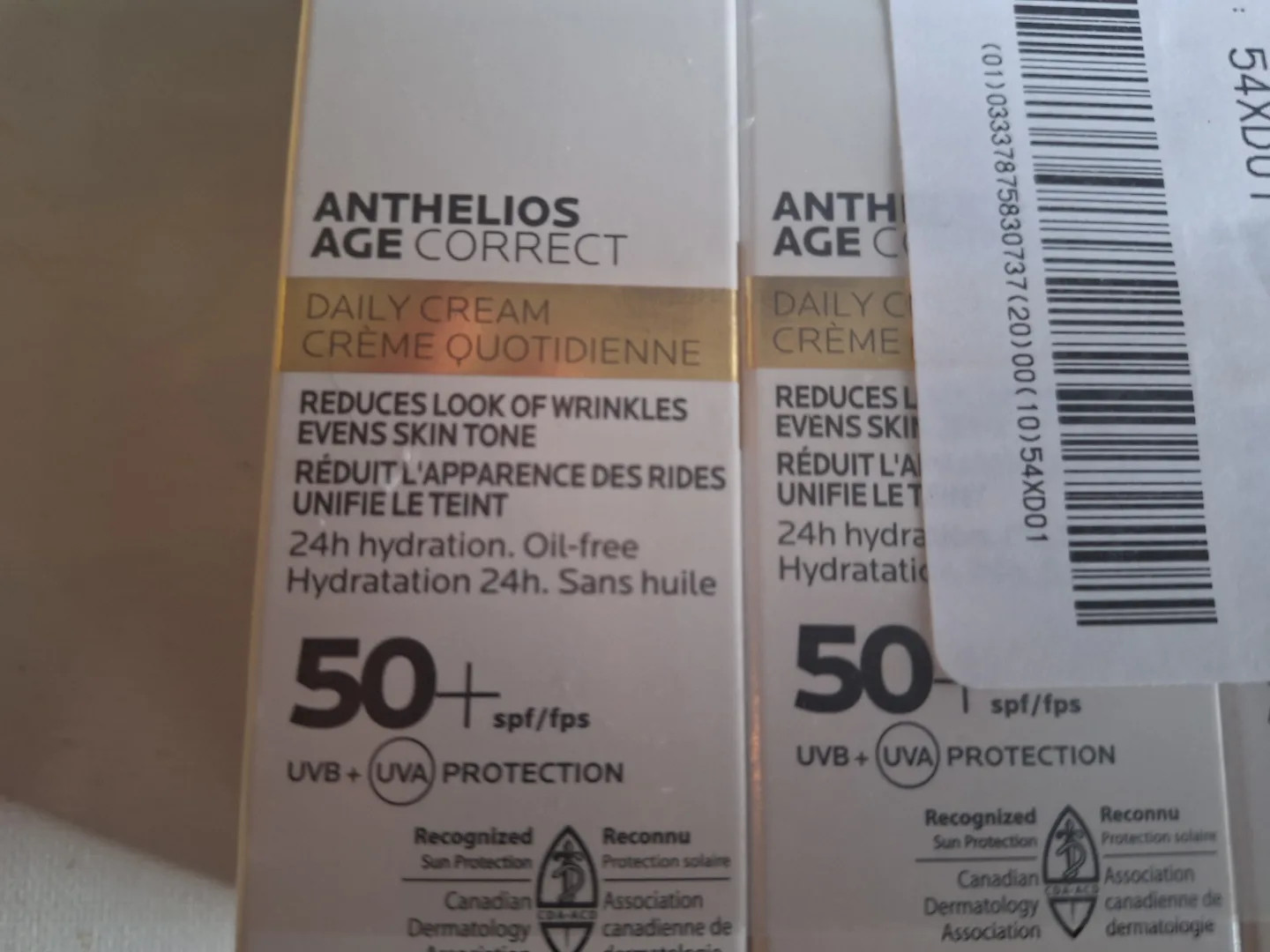 3 X La Roche Posay Anthelios Age Correct SPF50+ Daily Cream 50mL image indicator(2)
