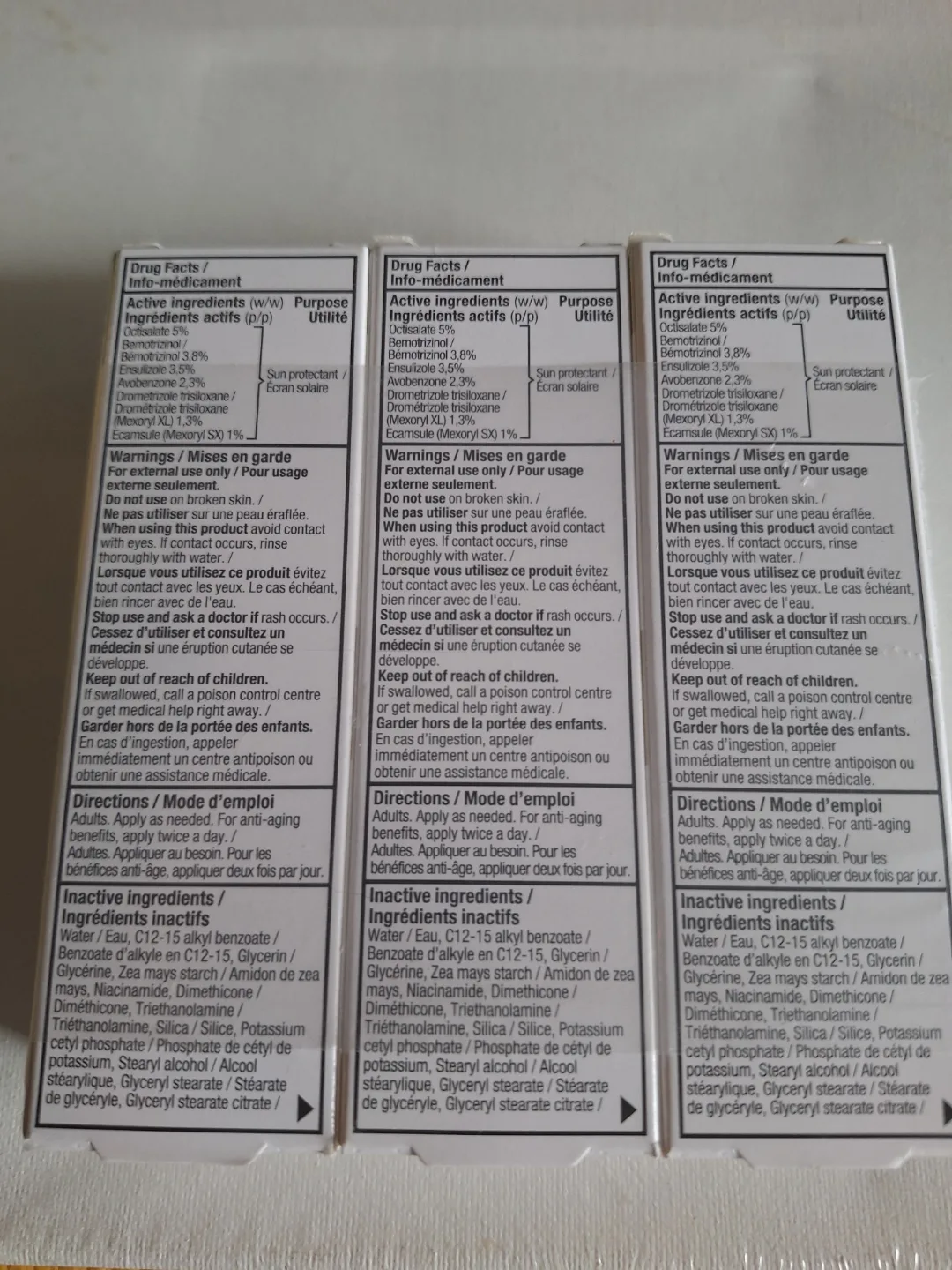 3 X La Roche Posay Anthelios Age Correct SPF50+ Daily Cream 50mL image indicator(4)