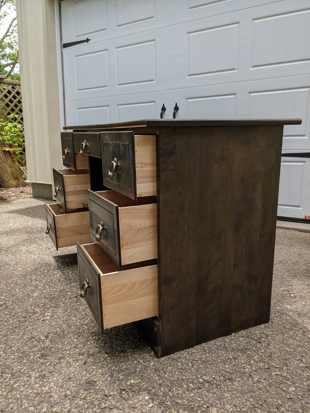 Contemporary 7 Drawer Desk - photo 5