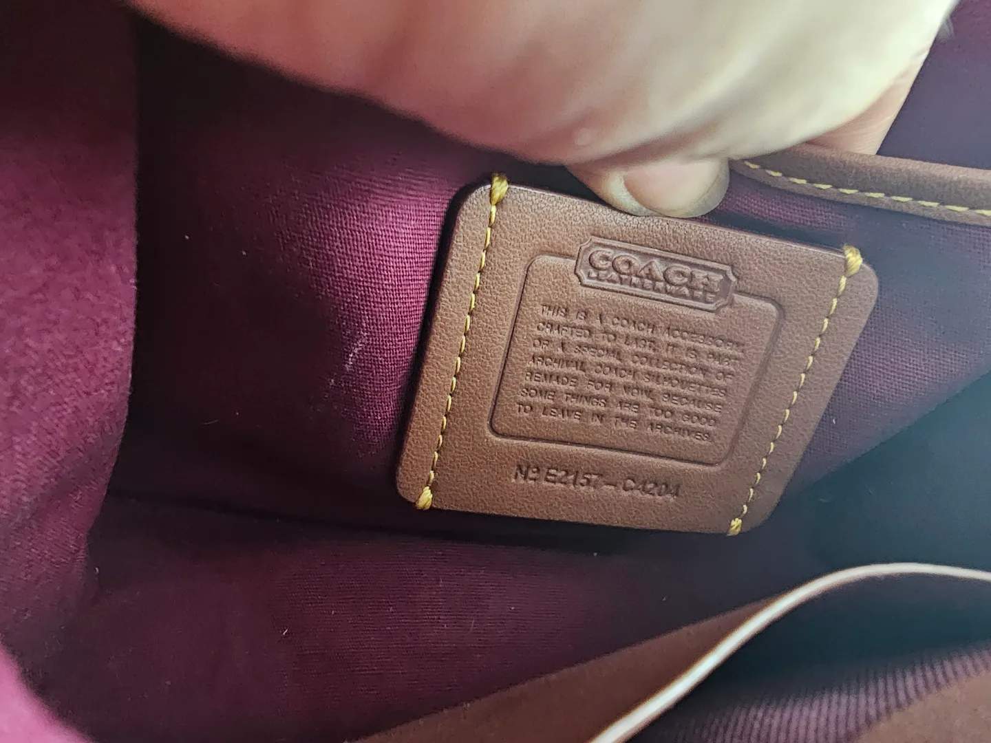 Coach Brown Signature Canvas and Leather Crossbody Bag image indicator(7)