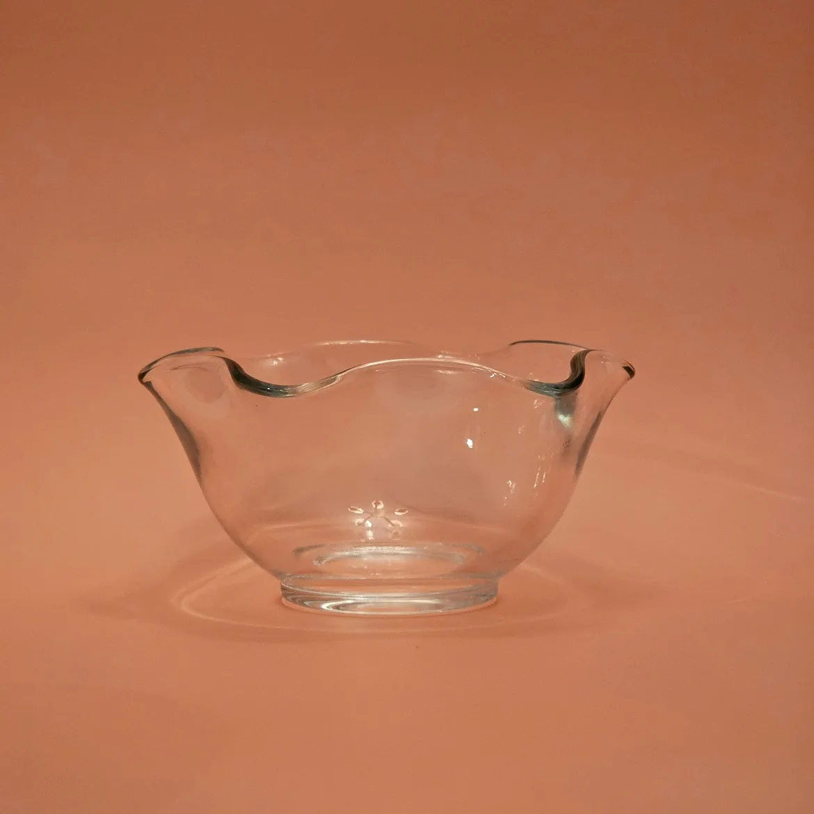 Shop Garage Sale: Vintage Candy Bowl Ruffled Dish thumbnail