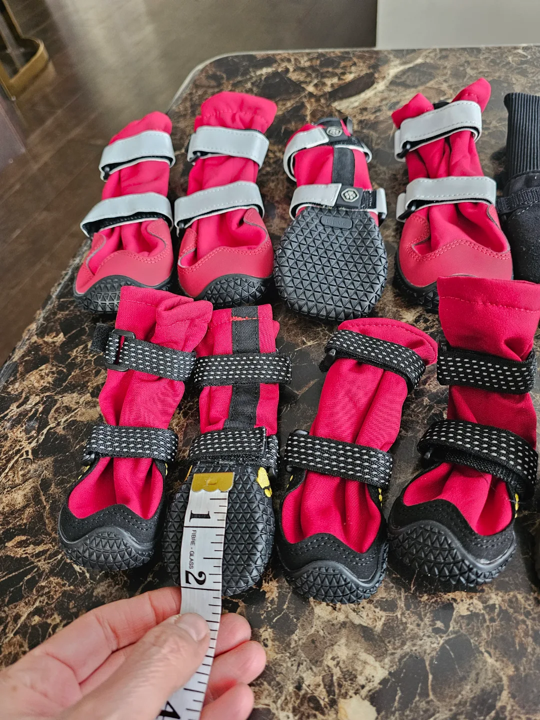 (New) Dog Boots size in pictures (price between $15 to $25) image indicator(4)