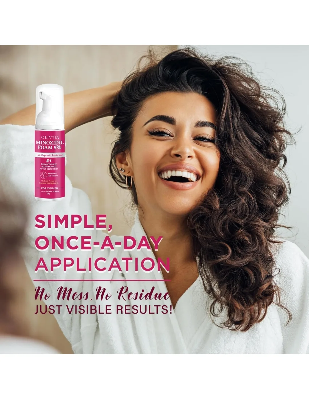 Olivita Minoxidil 5% Foam - 2-Month Supply image indicator(2)