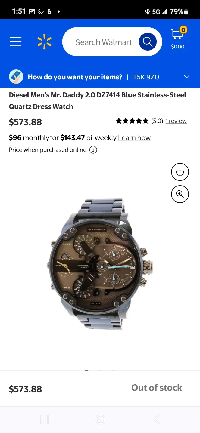 Diesel Men's Mr. Daddy 2.0 DZ7414 Quartz Watch image indicator(2)